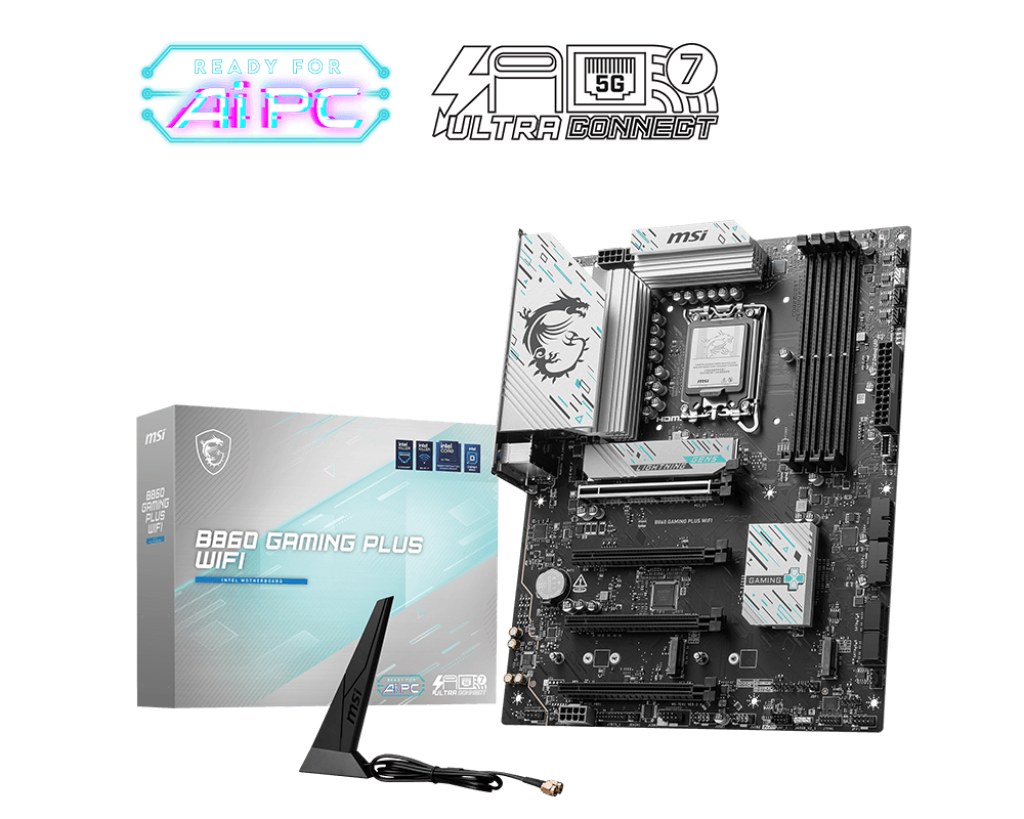 Board MSI B860 Gaming Plus | Wifi | Intel